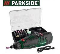 Parkside 12V Cordless Rotary Multi Tool Precision Drill Grinder +50 Accessories