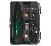 Parkside 12V Cordless Precision Drill Grinder Rotary Multi Tool +50 Accessories.