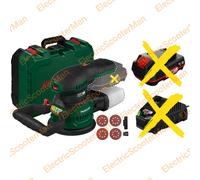 Parkside 20V Cordless Ø125mm Orbital Sander - Optional For 2Ah Battery & Charger