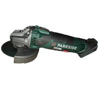 Parkside 20V Cordless Angle Grinder PWSA 20-Li C3 - Bare Unit - for Precisely Grinding and Cutting All Materials