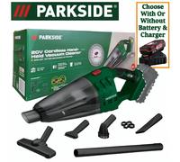 Parkside 20V Cordless Handheld Vacuum Cleaner - Without Battery & Charger