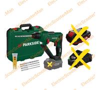 Parkside 20V Cordless Impact Hammer Drill - Optional For 2Ah Battery & Charger