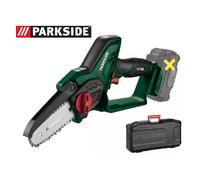 Parkside 20V Cordless Wood Cutter Saw Mini Chainsaw - Without Battery & Charger