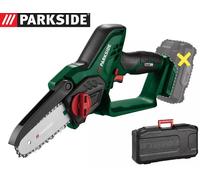 Parkside 20V Cordless Wood Cutter Saw Mini Chainsaw - Without Battery & Charger