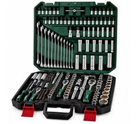 Parkside 216 Piece Car Ratchet & Socket Bit Set, High Quality Chrome Vanadium S2