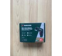 Parkside 4V Cordless Screwdriver Set With 15 Bit & USB-C Cable LED Work Light