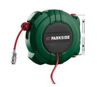 PARKSIDE compressed air hose reel 10m automatic hose reel wall mount