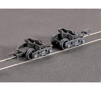 Parkside Models PA126 GWR Plate Wagon Bogies Spoked Wheels Plastic Kit OO Gauge