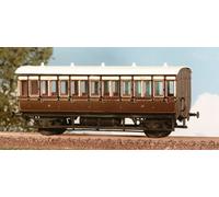 Parkside Models PC610 GWR 4 Wheel, All 3rd Coach Plastic Kit OO Gauge
