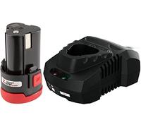 Parkside® PAPK 12 C1 Battery 12 V 2.5 Ah + Charger PLGK 12 A2 in Set