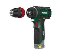 Parkside PBSA 12 X12V Cordless Drill with Pin Lock LED in Box (No Charger or Battery)