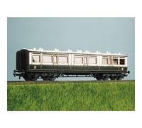 Parkside PC732 LMS 50ft Arc Roof Corridor Composite Coach Kit HO/OO Gauge
