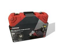 Parkside Performance X20V PWSAP 20 Cordless Angle Grinder (Brushless/Brushless, No Battery, No Charger, in Carry Case)