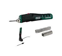 Parkside PLKA 4 Cordless Soldering Iron with Rubberized Grip Zone, LED Work Light