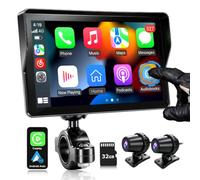 PARKVISION 5" Motorcycle Sat Nav, Wireless CarPlay Android Auto