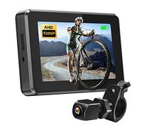 PARKVISION Bike Mirror,1080P AHD Bicycle Rear View Camera with 4.3''Screen,360°Rotatable Bracket DIY Installation Bike Handlebar Mirror,Crystal Night Vision with 110°Appropriate Angle for Most Bikes