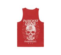 Parkway Drive - Darker Still Skull Red - Tank - red - L - 100% Cotton L