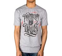 Parkway Drive Electric Shorts T-Shirt Ire Atlas Horizons Deep Blue Fan Gray L