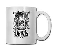 Parkway Drive Logo Funny Coffee Mug 11OZ Coffee Mug Student Office Mug for Christmas and Birthday Gifts