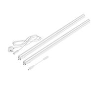 Parlat LED Under-Cabinet luminaires Rigel, 87.3cm Each, 1118lm Each, White, Set of 2, BS