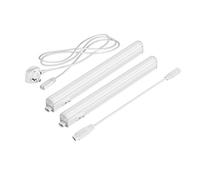 Parlat LED Under-Cabinet luminaires Rigel, Each 31.3cm, 40cm Cable, Each 445lm, White, Set of 2, BS