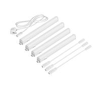 Parlat LED Under-Cabinet luminaires Rigel, Each 31.3cm, 40cm Cable, Each 445lm, White, Set of 4, BS