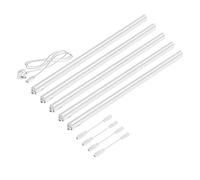 Parlat LED Under-Cabinet luminaires Rigel, Each 87.3cm, Each 1002lm, Warm-White, Set of 5, BS