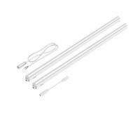 Parlat LED Under-Cabinet luminaires Rigel, Each 87.3cm (Warm White, 19.634W, Each 1002lm, 130°) Set of 2