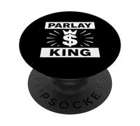Parlay King Sports Betting Gambling Odds DFS Moneyline Over PopSockets Adhesive PopGrip