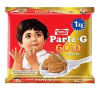 Parle-G Biscuits Gold 1Kg | Crunchier & Richer Classic Biscuits | High-Energy Tea-Time Snack | Nutritious & Energizing