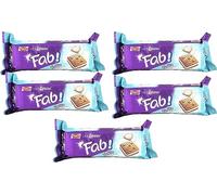 Parle Hide & Seek Vanilla Fab Biscuits - Crispy & Crunchy Tea Time Sandwich Biscuit Bars - Cream Filled Biscuits for Snacks for Kids (Hide & S ab Vanilla 112g_P5)
