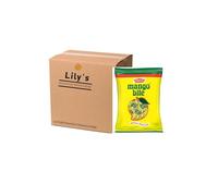 Parle Mango Bite Candy from Lily's Indian Vegetarian Cuisine, Juicy Mango Flavour (pack of 10 in 1 box)