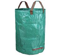 PARLEX 270L Large Garden Waste Bag (D67cm, H76cm), Waterproof Rubbish Refuse Sack with Handles, Tearproof Leaf Grass Cuttings Bag