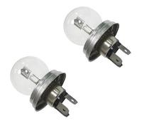 PARLEX 2x For Lucas LLB410 410 R2 12v 45/40w P45T Bulbs Headlight Headlamp 5012445214046