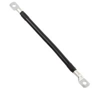 Parlex 30cm 50mm² Battery Lead Power Strap Earth Bond Leisure Cable Lead Black Negative