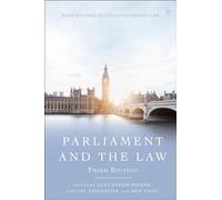 Parliament and the Law (Hart Studies in Constitutional Law)