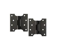 Parliament Ball Bearing Hinge 102x102x3mm (Black)