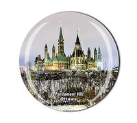 Parliament Hill Ottawa Canada Fridge Magnet Souvenir Gift Crystal Magnetic Sticker Collection