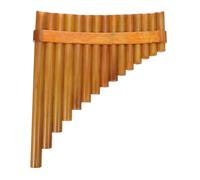 Parliky 1 Set Professional Pipe Bamboo Pan Flute for Beginners Durable Musical Instrument for School and Teaching Performance Enhances Cognitive and Musical Skills