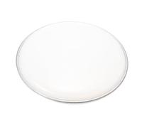 Parliky 10-inch White Polyester Drum Skin Replacement Head for Drum Set Kit Universal Pet Percussion Part for Jazz and Players