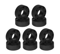 Parliky 10 Pcs Rubber Bumpers Replacement for Foosball Table Rods Simple Installation and Enhanced Gaming Experience Black Table Football Machine Accessories