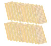 Parliky 1000pcs Double Sided Acrylic Adhesive Dots Stickers White Removable Tape for Fixing and DIY Projects Large Capacity Packaging Easy to Use Paint Safe Wall Adhesive