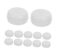 Parliky 100pcs Doll Bell Box DIY Plastic Box Animal Noise Sound Making for Boy Girl