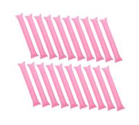 Parliky 100PCS Inflatable Cheerleading Sticks for Sports Match Vibrant Pink Thunder Sticks Noisemakers with Easy Inflation Soft Plastic Clappers for Basketball Football Party Spirit and