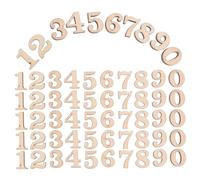 Parliky 100pcs Natural Wood Slices DIY Wooden Cutouts for Crafts and Decorations Unfinished Rustic Wooden Boards for Painting Birthday Reminders Wedding Embellishments Easy to Paint and