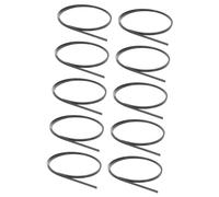 Parliky 10pcs Black Abs Guitar Edge Binding Strips Protective Purfling Inlay for Classical Acoustic Guitars Stylish Trim Edging for Scratch Prevention and Decorative Use