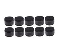 Parliky 10pcs Black Badminton Overgrip Sweat Band PU Soft Slip Absorbent Racket Grip for Tennis Squash Pickleball Indoor Sport Players