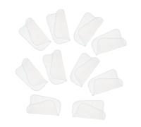 Parliky 10pcs Blue Cotton Baby Saliva Towels Super Absorbent Double Layer Baby Towels Does Not Shrink After Washing for Feeding and Bathing Newborns and Infants