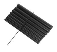 Parliky 10pcs Carbon Fiber Fishing Rod Repair Kit with Robust Rods for Freshwater and Saltwater Solid for Secure Joint Fixing and Maintenance