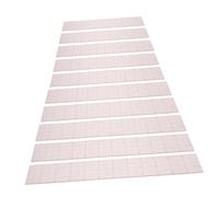 Parliky 10pcs Clear Sewing Rulers Transparent Plastic Flexible Pattern Grading Ruler for Measuring Clothing Design Drafting Tailoring Craft